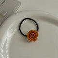 Refined 3D Rose Acetate Elastic Hair Tie MK2BW6W6HHT09