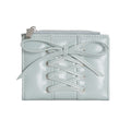 Stylish Bow-Tied PU Coin Purse Wallet 6S10BWB123