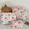 Flower Print Makeup Bag - DippedShop Wholesale - #0339