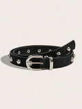 Trendy Punk Style Studded Leather Waist Belt MK2LEEP6W6JBT26