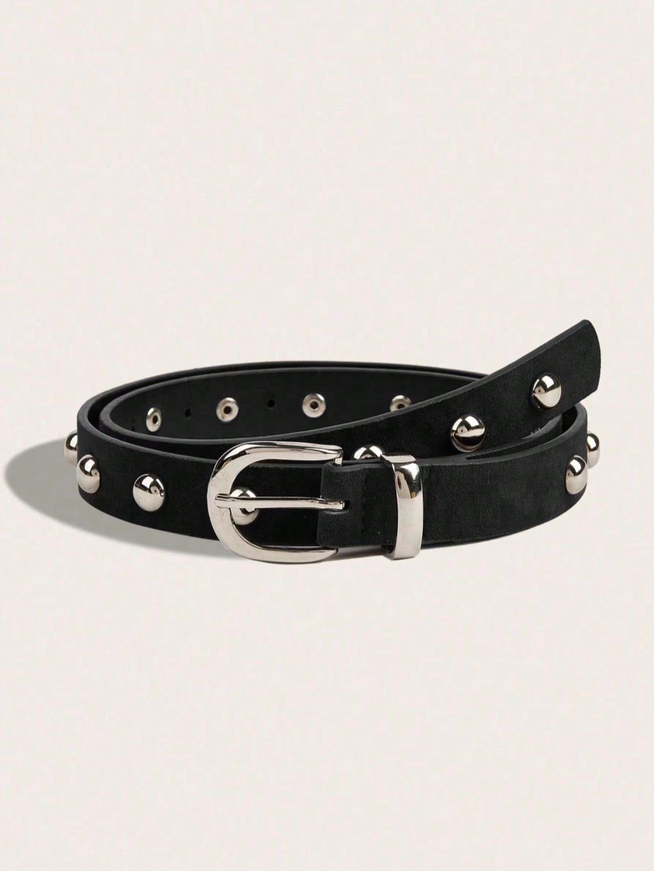 Trendy Punk Style Studded Leather Waist Belt MK2LEEP6W6JBT26