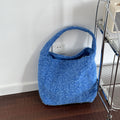Retro Woolen Large Capacity Commute Tote Bag 6W10BBG2490
