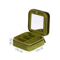 trendy Solid Color Square Jewelry Case 8CW6BOB353L