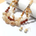 Boho Beaded Layered Necklace - DippedShop Wholesale - #2179
