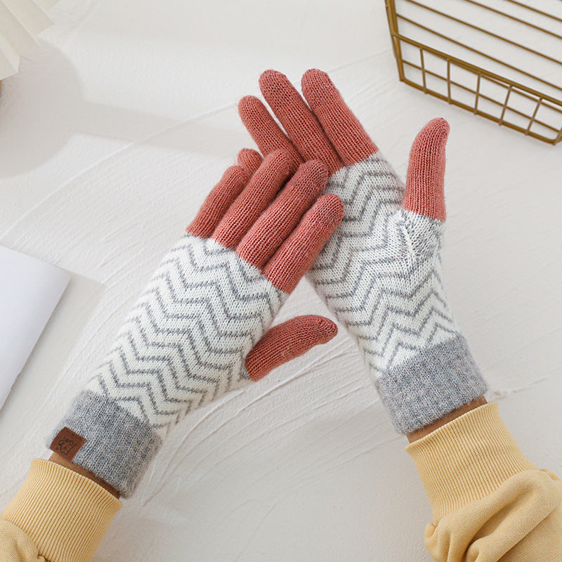 Knit Touchscreen Gloves - DippedShop Wholesale - #9091