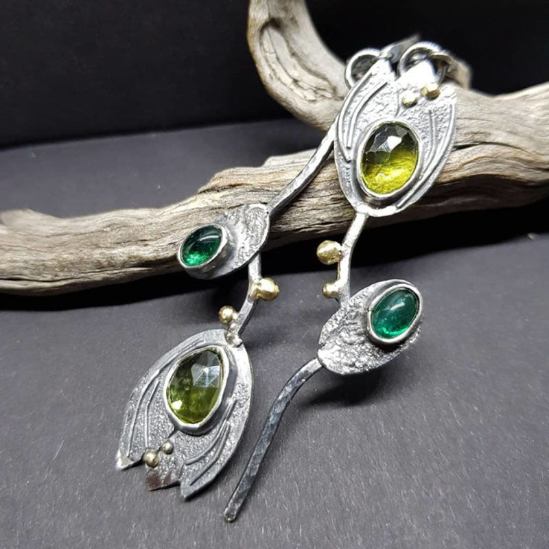 Geometric Cubic Zirconia Earrings - DippedShop Wholesale - #0547
