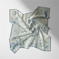 Abstract Universe Silk Scarf - DippedShop Wholesale - #8627