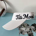 Breathable Solid Color Letters Embroidery Sun Set MK2COK6W6HAT368
