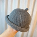 Rolled Cuff Knit Beanie - DippedShop Wholesale - #6883