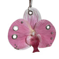 Realistic Phalaenopsis Orchid Keychain Bag Charm 6W10BBC366