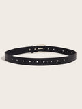 Fashion Hollow Out Heart Rhinestone Buckle Belt 6W6JBT226