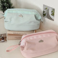 Simple Solid Color Large Capacity Makeup Bag MK2BW6S10BOB85