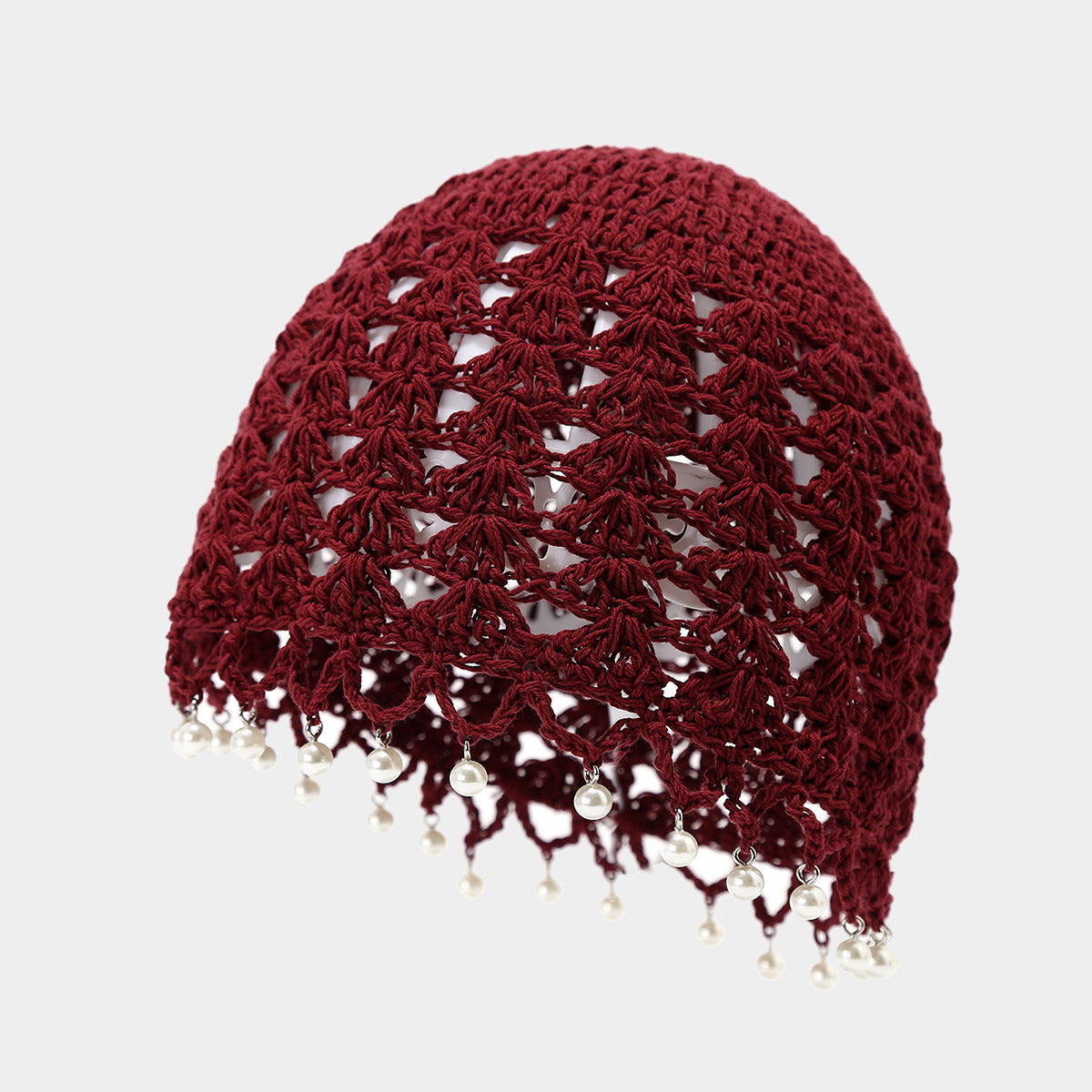 Vintage Pearl Tassel Hat - DippedShop Wholesale - #8035
