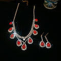 Stylish Rhinestones Tassel Choker Necklace 6W6JNC978