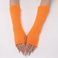 Long Fingerless Arm Warmers - DippedShop Wholesale - #0867