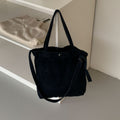 Trendy Solid Color Large Capacity Shoulder Bag 6W10BBG2497