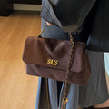 Vintage Leopard Print Square Crossbody Bag 6W10BBG2355