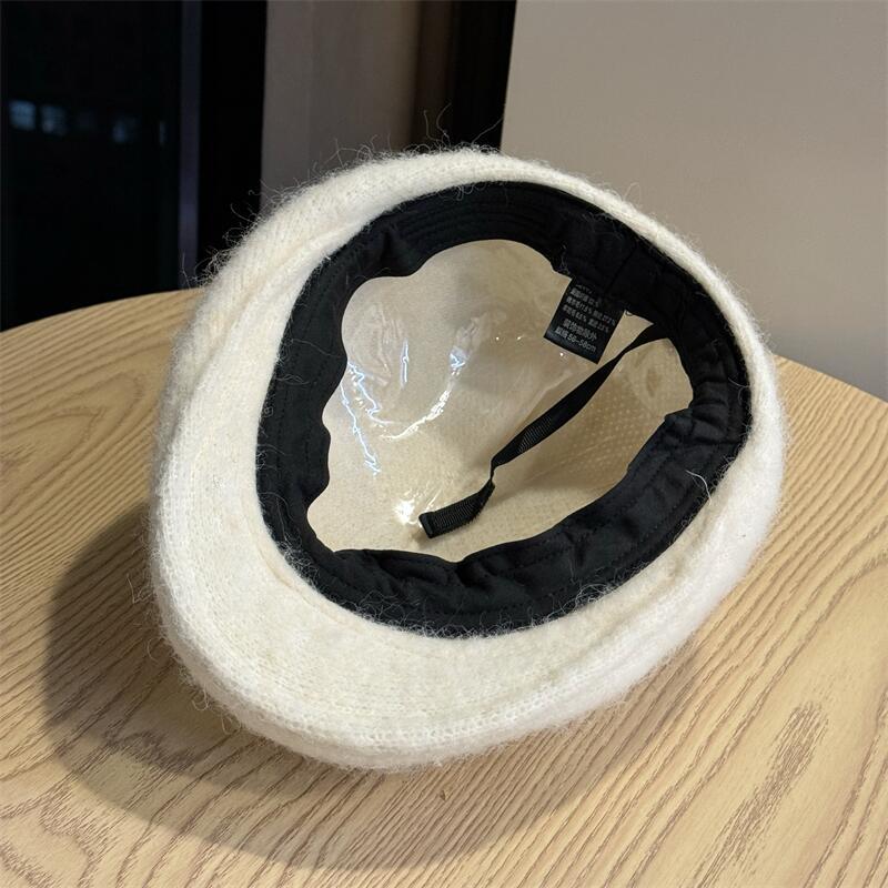Leather Beret Hat - DippedShop Wholesale - #9203