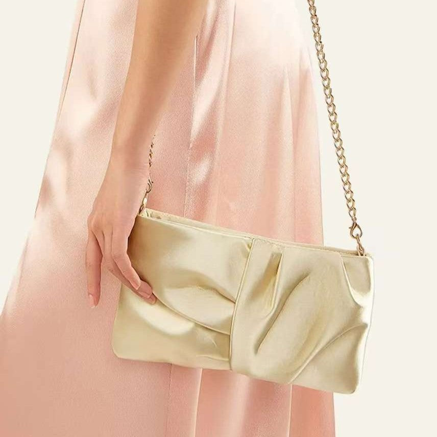 Minimalist Satin Evening Bag - DippedShop Wholesale - #3651