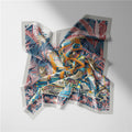 Tropical Jungle Silk Scarf - DippedShop Wholesale - #4259