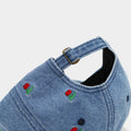 Trendy Cherry Embroidery Denim Baseball Cap MK2BW6W6HAT91
