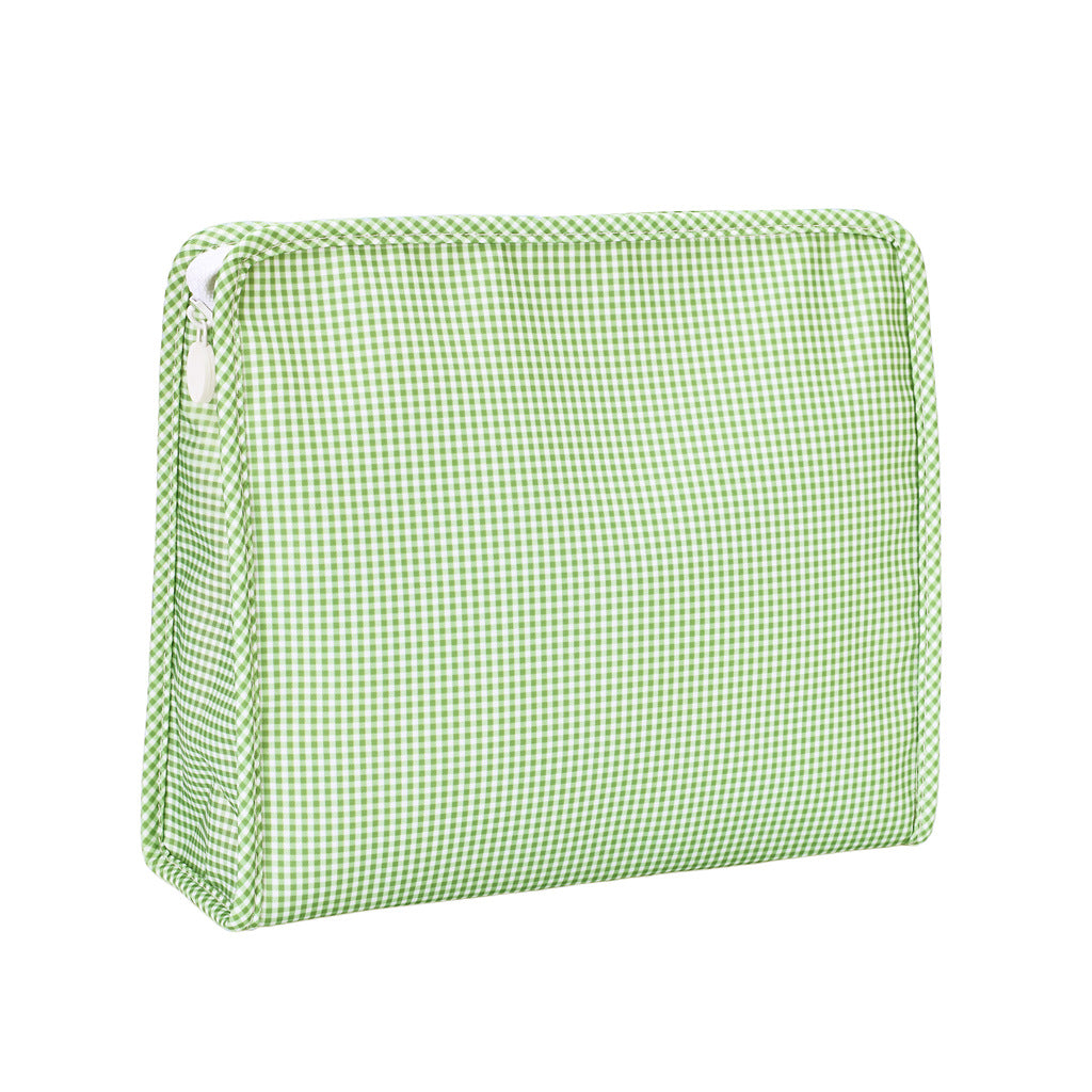 Minimalist Plaid Pattern Large Capacity Cosmetic Bag 6C5CO279