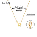 Minimalist Letter Choker - DippedShop Wholesale - #6403