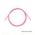 Minimalist Color Contrast Heart Pendant Magnetic Necklace 6W6JNC419L