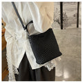 Casual Woven Bucket Bag - DippedShop Wholesale - #8099
