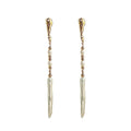 Baroque Pearl Dangle Earrings - DippedShop Wholesale - #1059