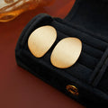 Minimalist Gold Plated Geometric Stud Earrings 6W6JER703