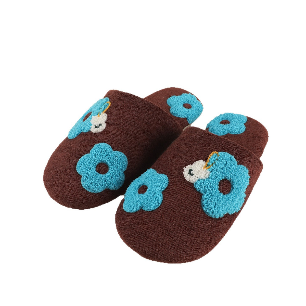 Cute Flower Soft Non-Slip Indoor Slippers 6W8FSP285
