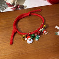 Snowman Bell Tassel Bracelets - DippedShop Wholesale - #0707