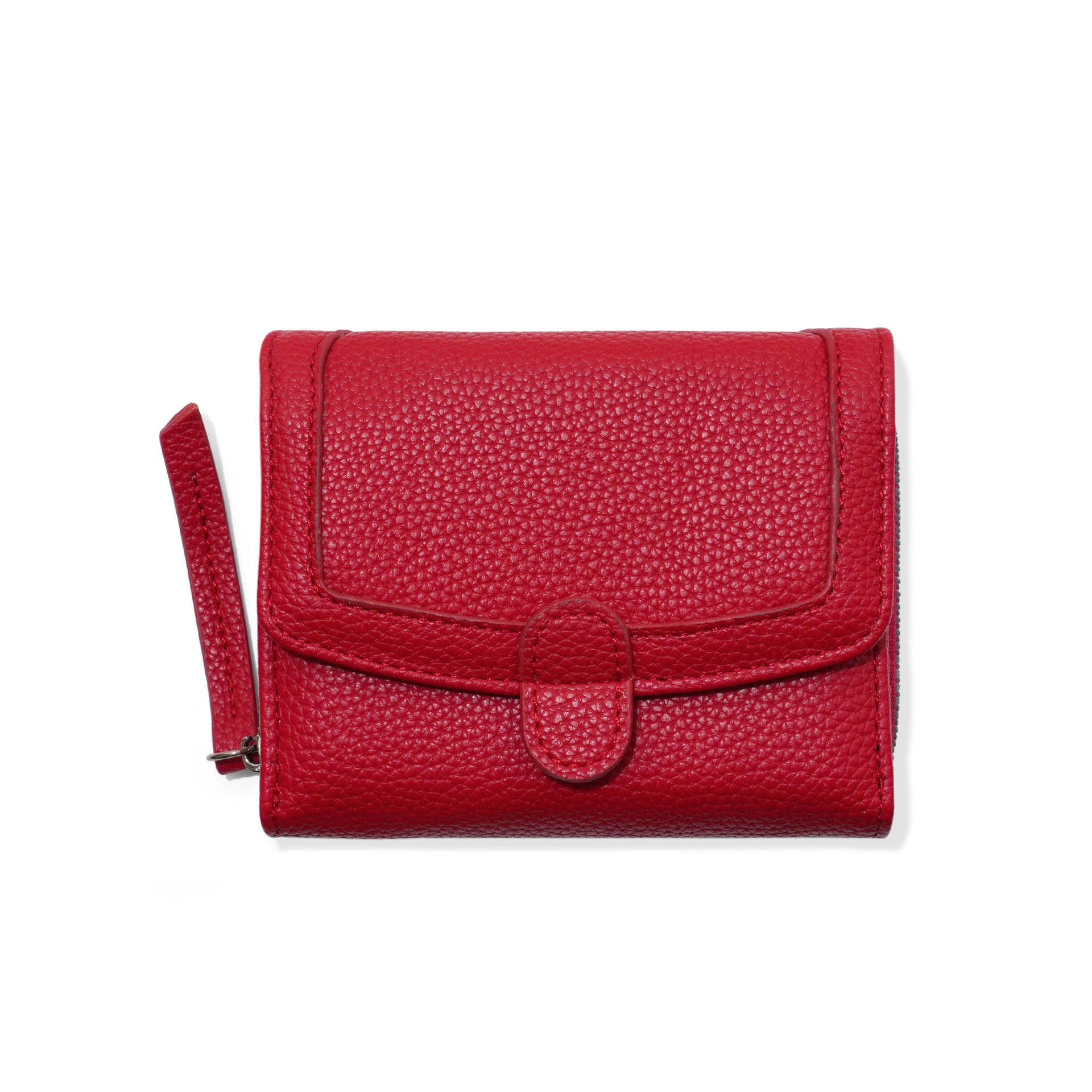 Simple Solid Color PU Coin Purse Wallet 6S10BWB134