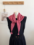 Knit Triangle Scarf - DippedShop Wholesale - #4003