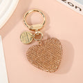 Rhinestone Heart Bag Charm - DippedShop Wholesale - #2547
