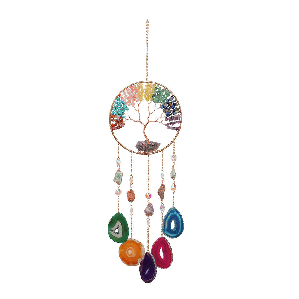 Crystal Tree of Life Suncatcher - DippedShop Wholesale - #8771