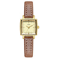 Vintage Square Dial Quartz Leather Strap Watch MK2SSAS6W6JWA03