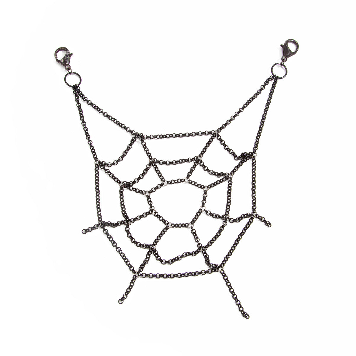 Dark Gothic Spider Web Layered Pants Chain 6W10BBC836
