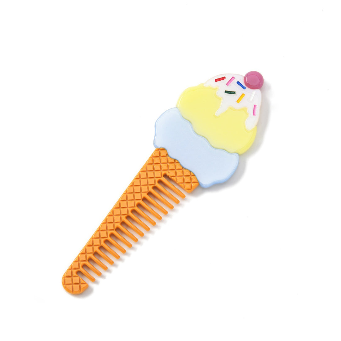 Creative Ice Cream Shape Acetate Portable Combs MK2PPM6CT5CB19