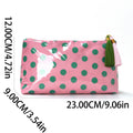 Vintage Polka Dots Waterproof PVC Cosmetic Bags MK2BLW6C5CO06