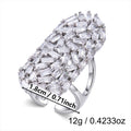 Butterfly Rhinestone Open Ring - DippedShop Wholesale - #1331