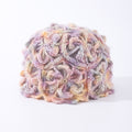 Boho Handmade Crochet Flower Hollow Beanie Hat 8BK6HAT205T