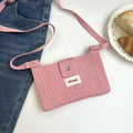 Simple Solid Color Knit Crossbody - DippedShop Wholesale - #3299