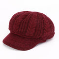 Casual Cable Knit Fleece-Lined Warm Beanie Hat 6W6HAT662