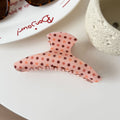 Minimalist Polka Dot Hair Claw - DippedShop Wholesale - #0483
