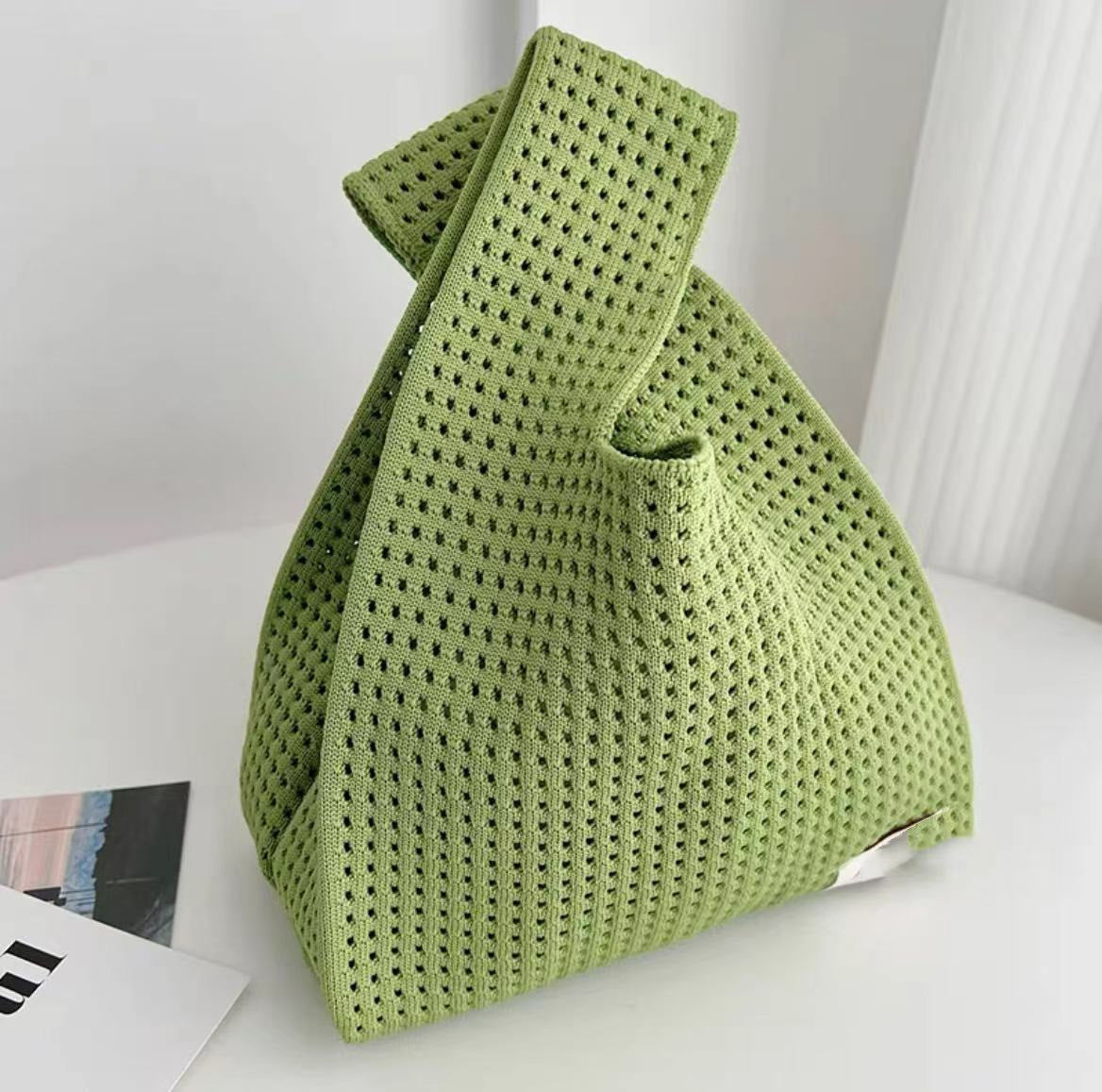 Hollow Knit Handbag - DippedShop Wholesale - #6147