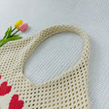 Love Pattern Knit Tote - DippedShop Wholesale - #5427