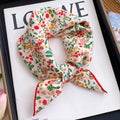 Sweet Floral Print Soft Silk Scarf 6W6NSI202