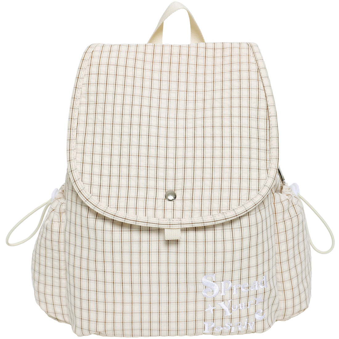 Plaid Casual Nylon Cute Backpack DP25E699